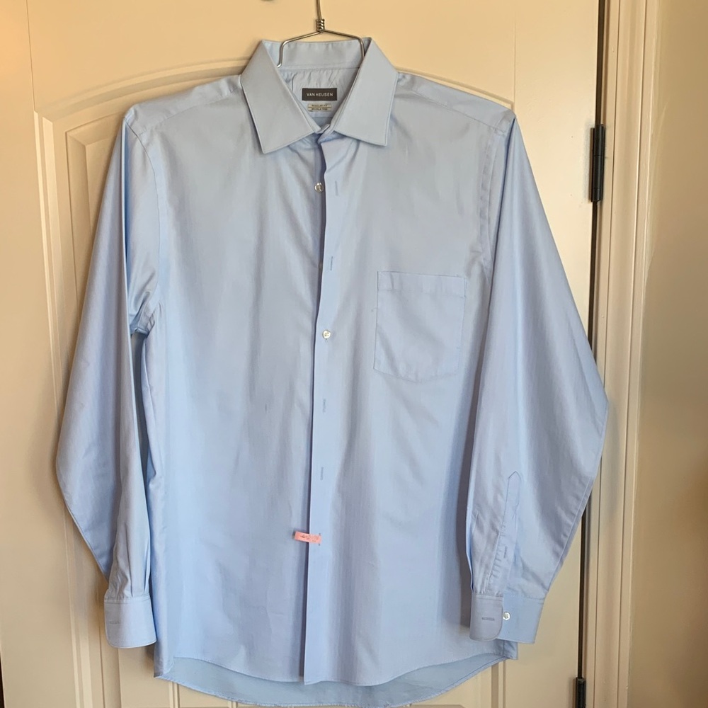 Van Heusen Light Blue Men's Dress Shirt